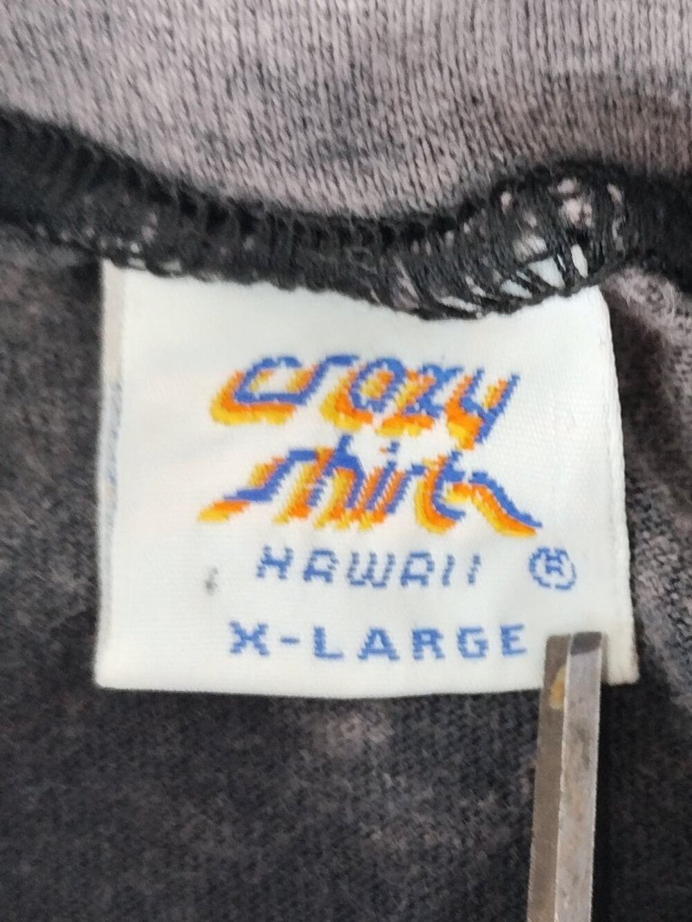 Crazy Shirts Hawaii Rowing Vintage Combed Cotton Tee Shirt Grey XL - Picture 5 of 9